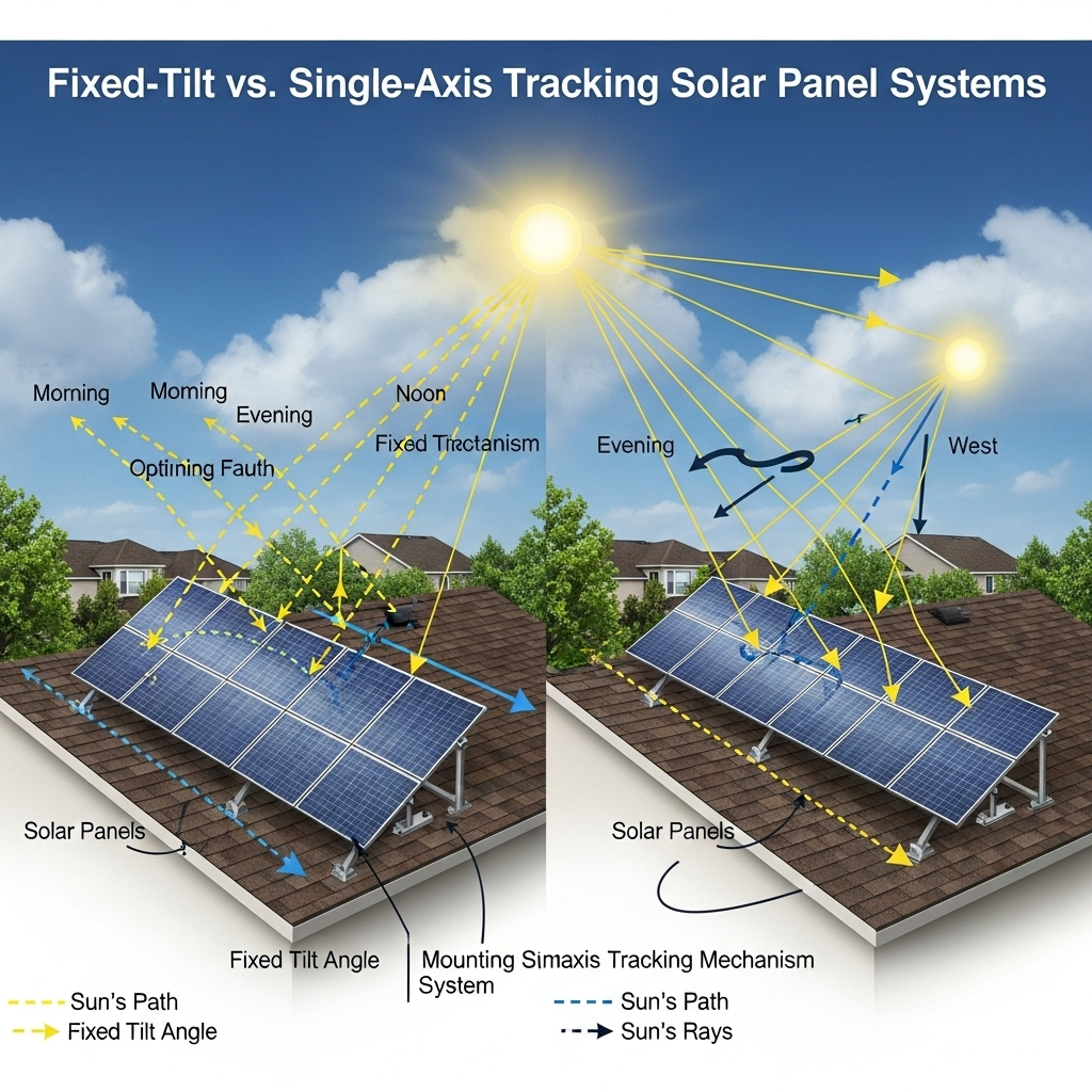 Tracking vs Fixed Tilt: Best Orientation for DIY Rooftop Kits