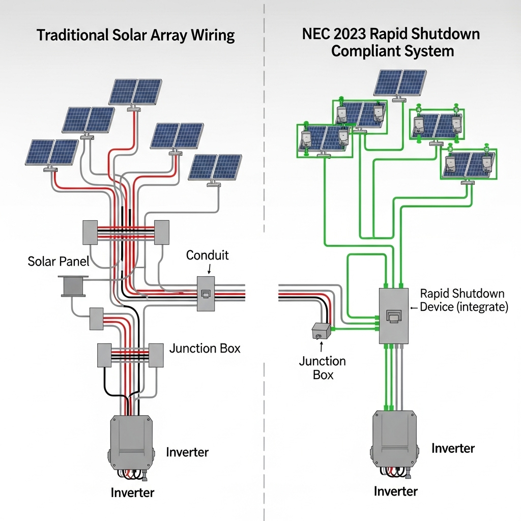 NEC 2023 Rapid Shutdown: Low-Cost BOS Compliance Roadmap