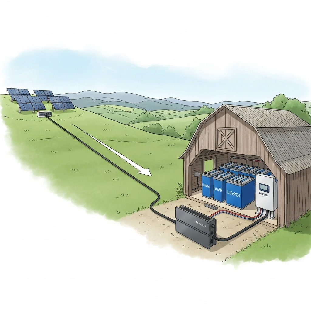 Case Study: Fixing DC Voltage Drop on a Remote PV Microgrid