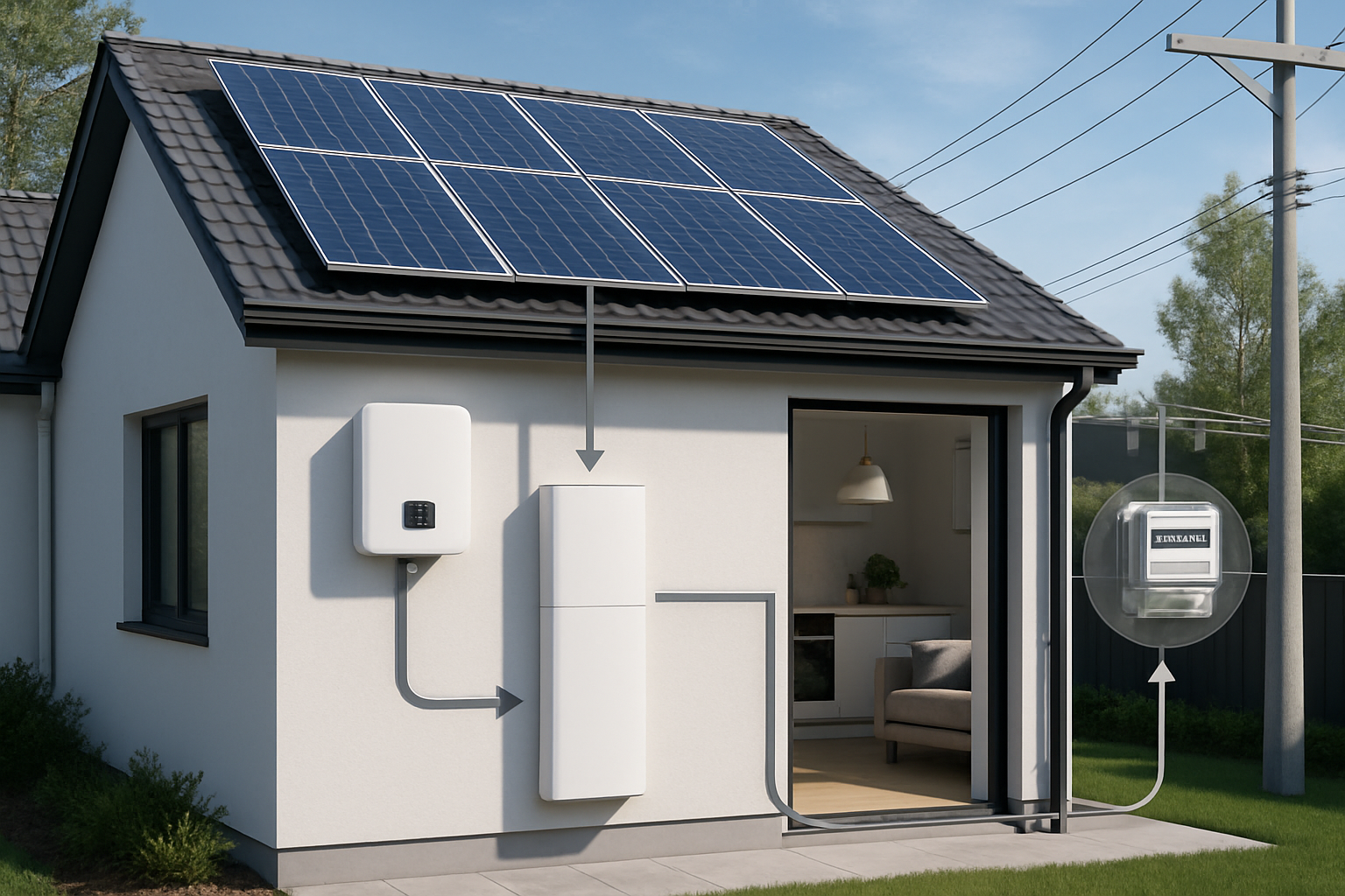 Blueprint for export limits: hybrid inverters, MLPE, control
