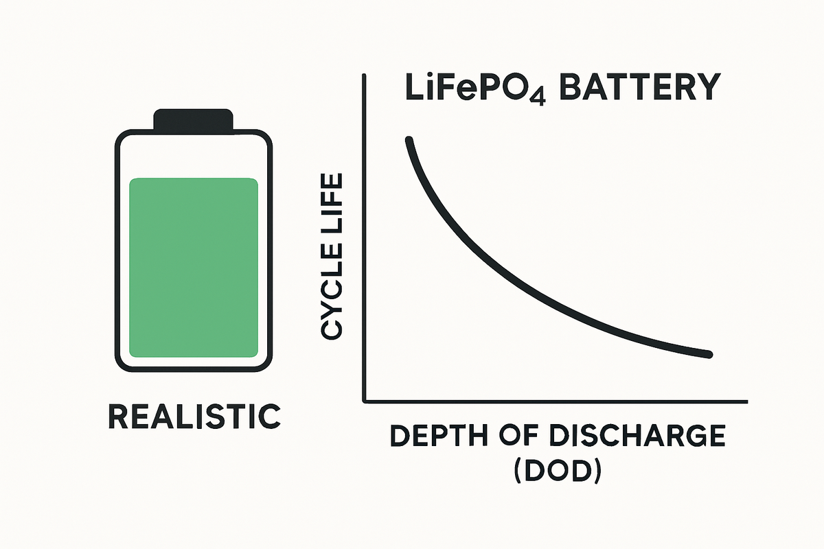 The Ultimate Guide to 12V LiFePO4 Battery Cycle Life