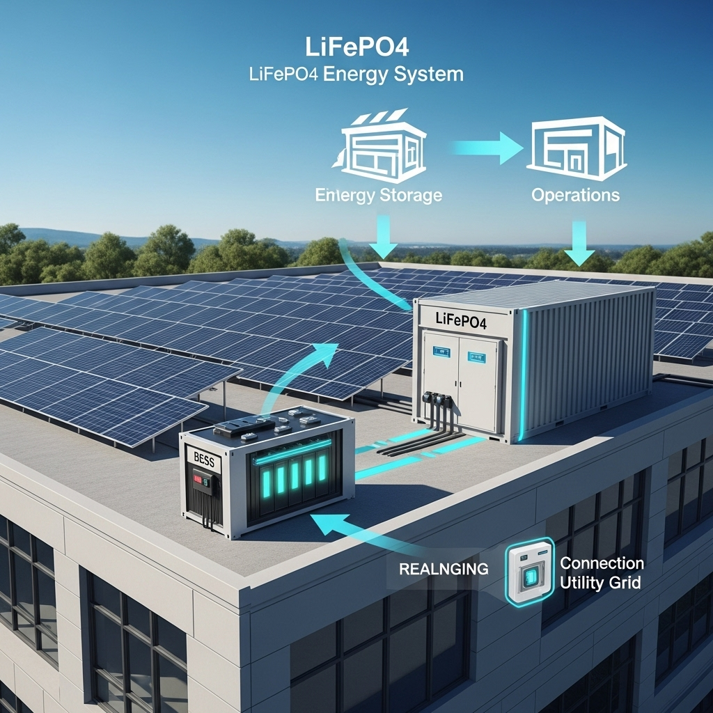Case Study: Beating 2030 RPS Targets with LiFePO4 Microgrids