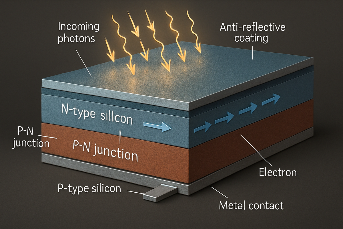 Photovoltaic Effect 101: Simple Physics, Real-World Output