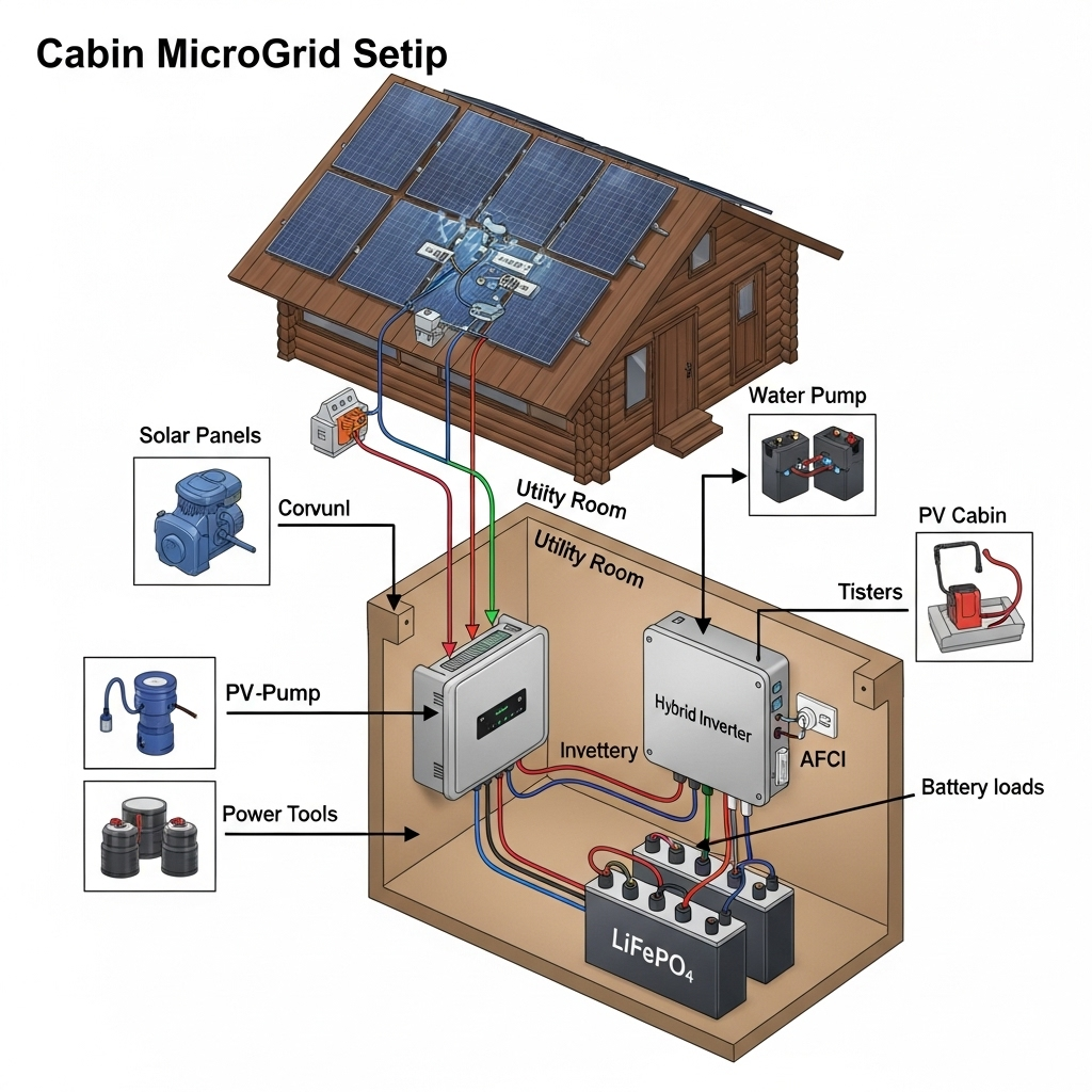 Case Study: Ending False Arc-Fault Trips in a Cabin Microgrid