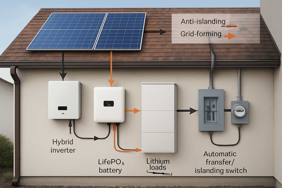 Microgrid 101: Islanding Your Home Safely With Hybrid Inverters