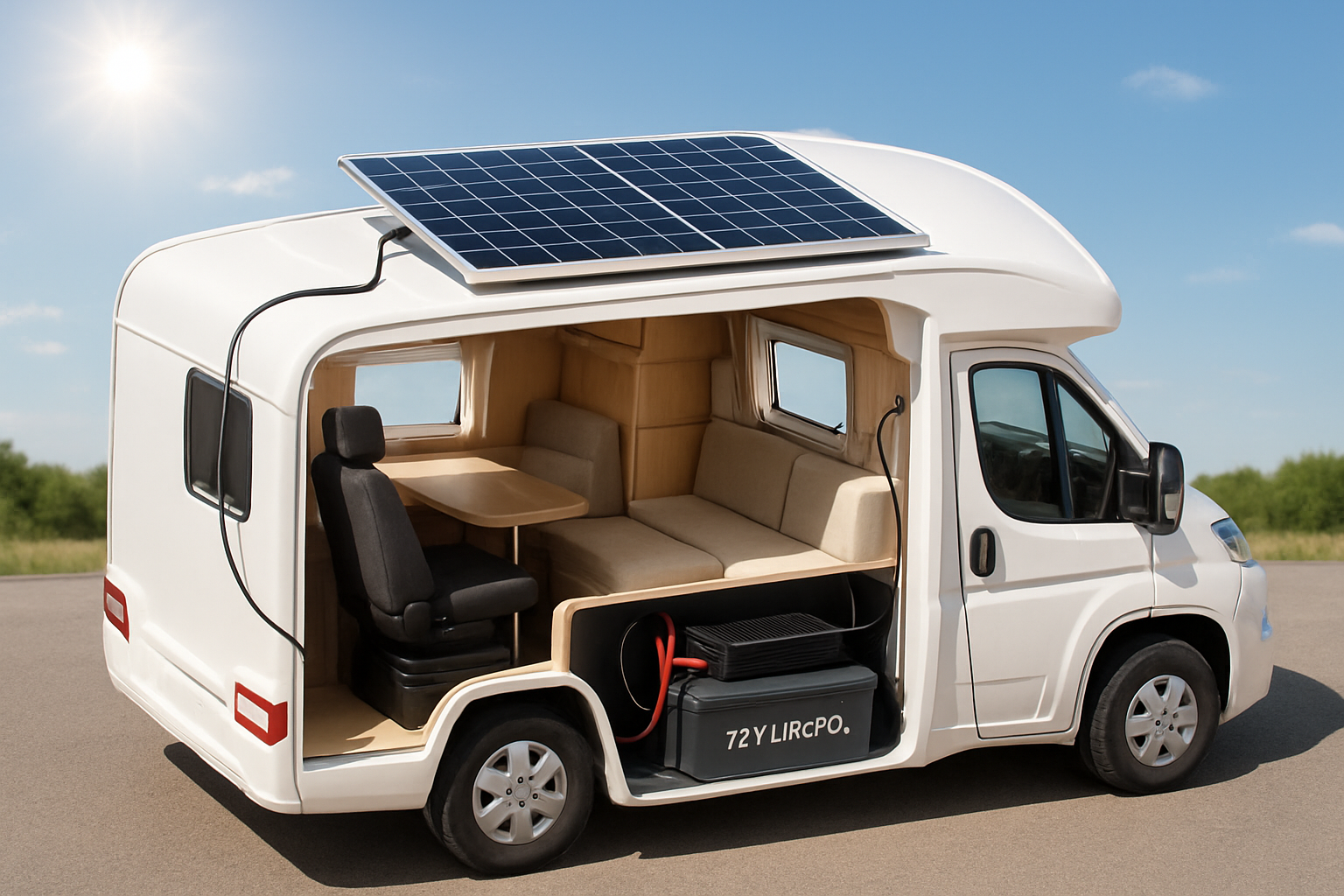 RV Solar Charging: 12V LiFePO4 Battery Guide | Anern