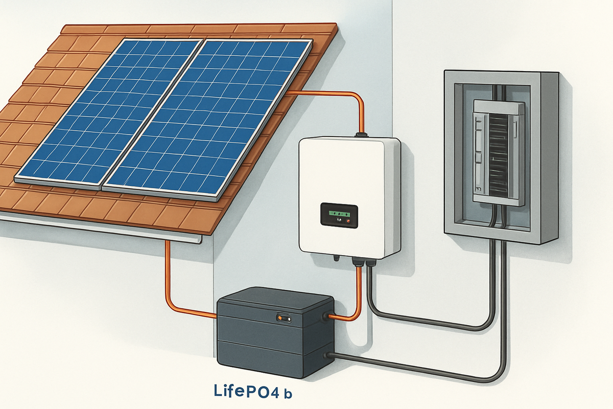 Case Study: An Off-Grid Home Solar & Battery Setup