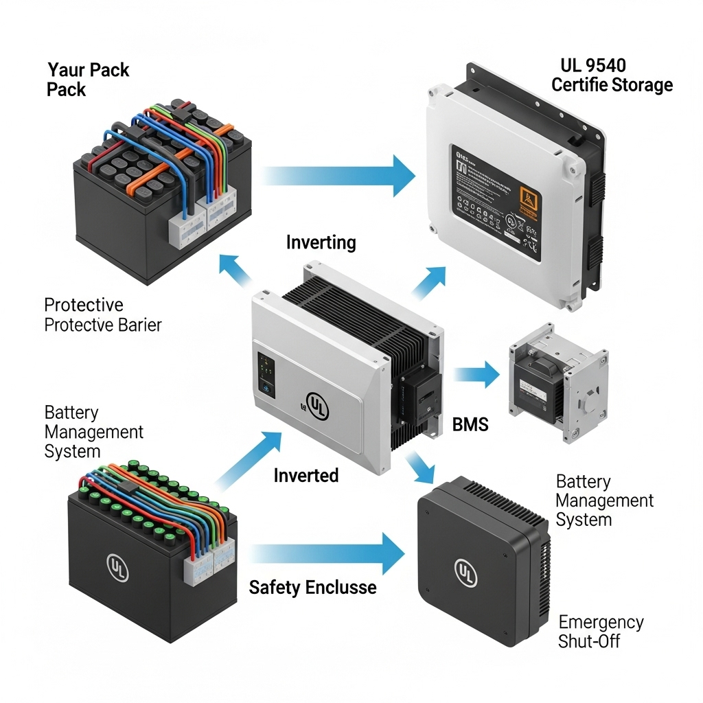 What UL9540 listing really covers for home backup batteries?