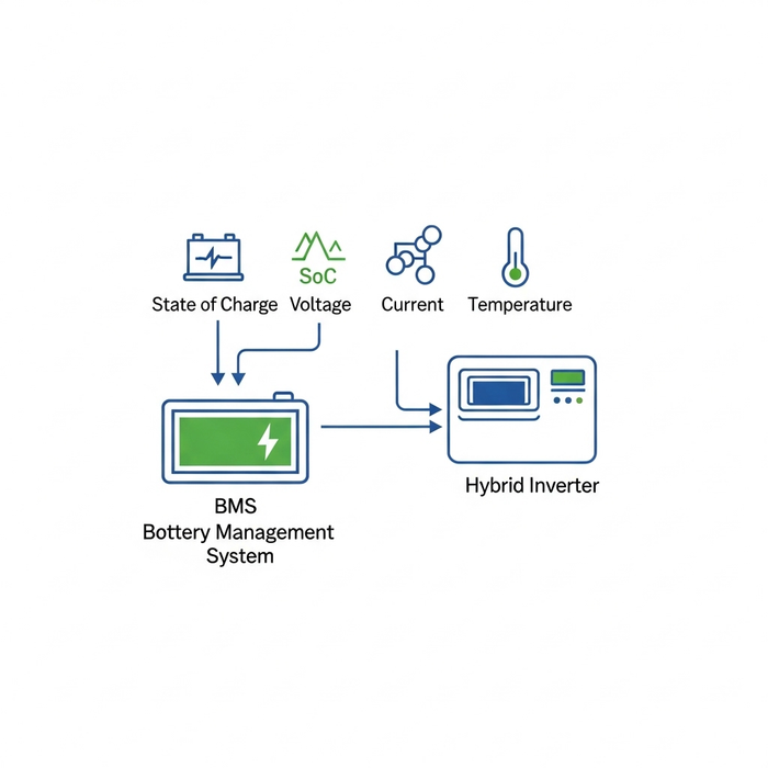 What does a hybrid inverter expect from your BMS updates?