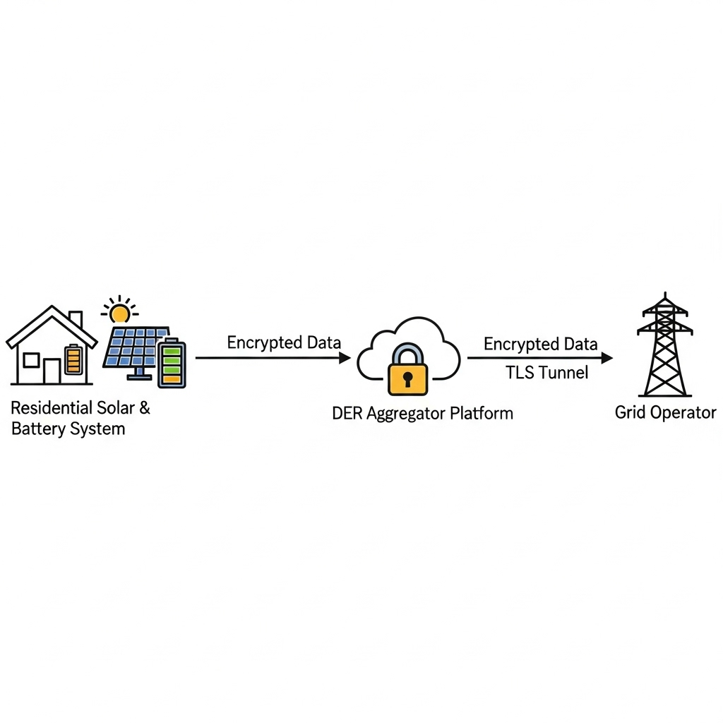 Policy roadmap for DER aggregators: consent, TLS, revocation