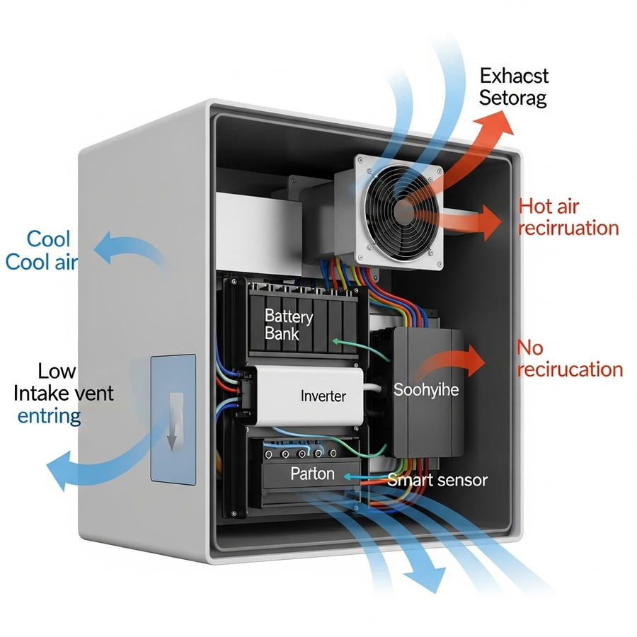 Ess Module Vent Path Stop Thermal Runaway: Smart Ventilation for Home ESS