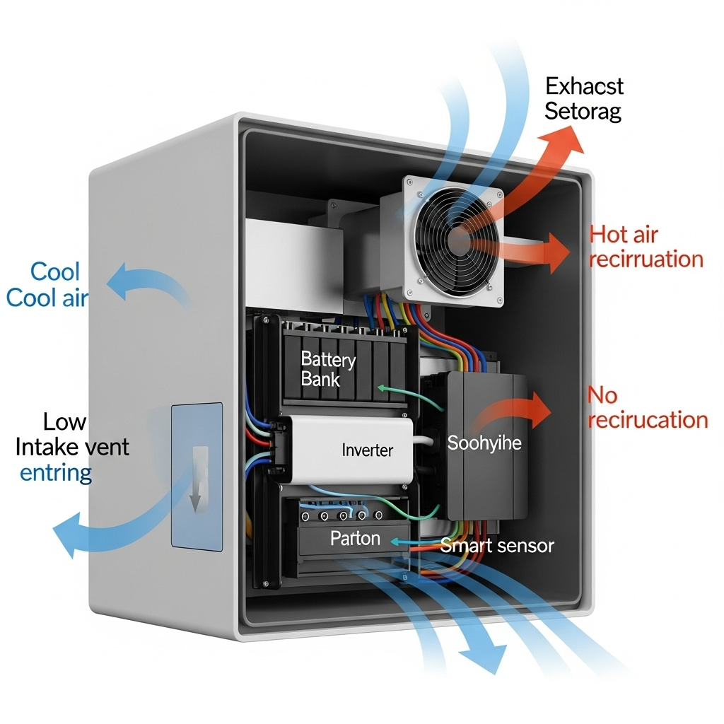 Stop Thermal Runaway: Smart Ventilation for Home ESS