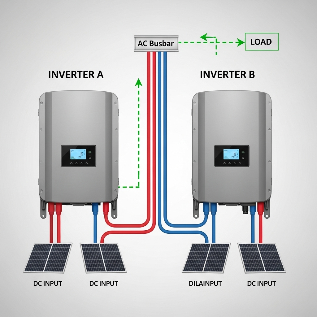 Parallel Dissimilar Inverters Safely: Technical Guide - Anern