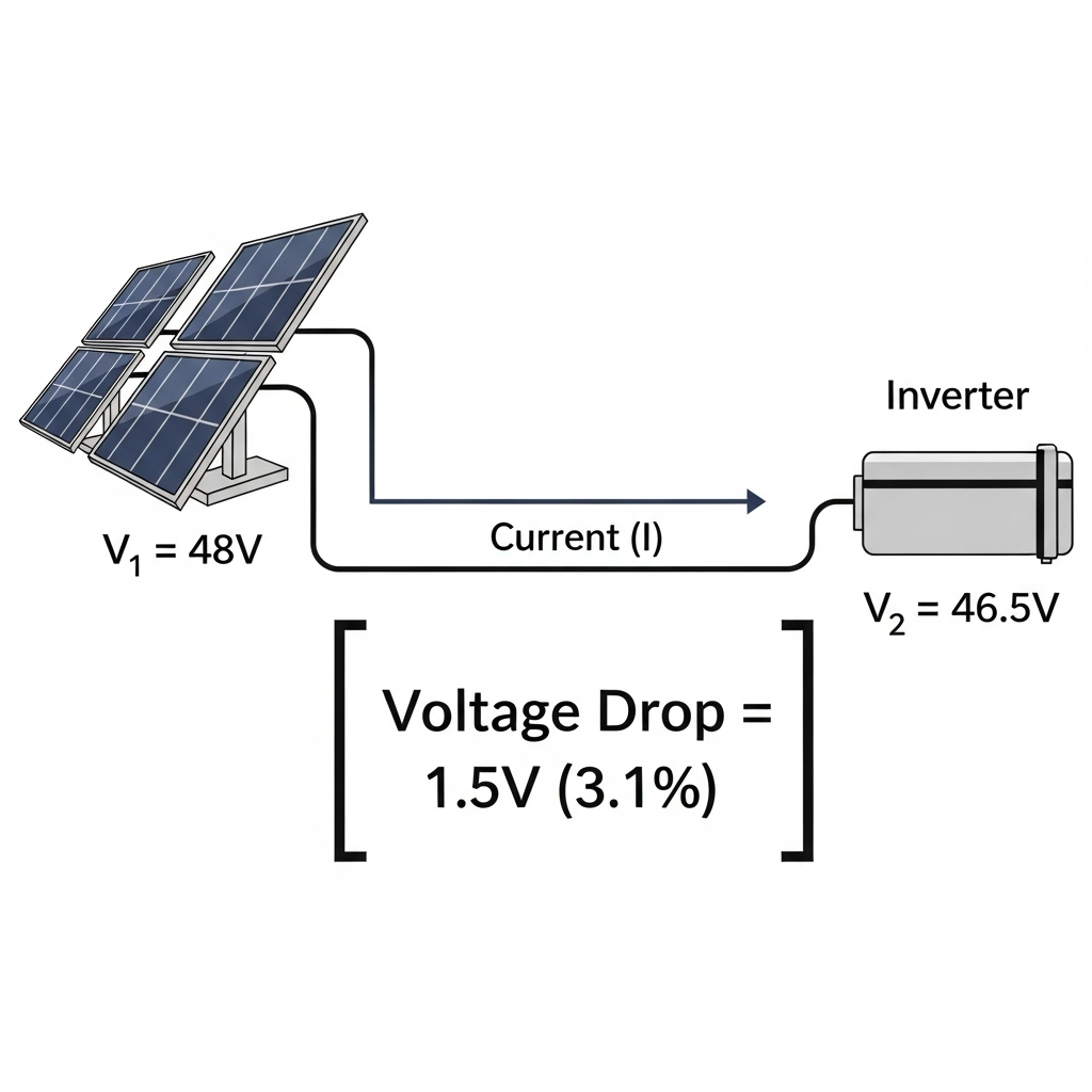 How to Size PV and ESS Conductors to Tame Voltage Drop