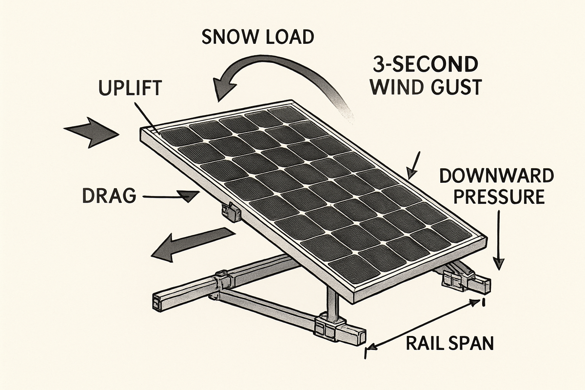 Are Your Rail Spans Safe under 3-Second Gusts?