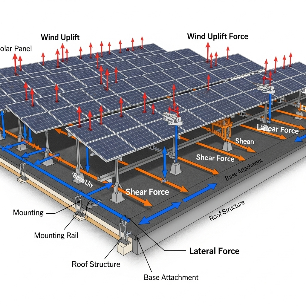 How to Choose Roof Mounting Hardware by Load, Wind, Code