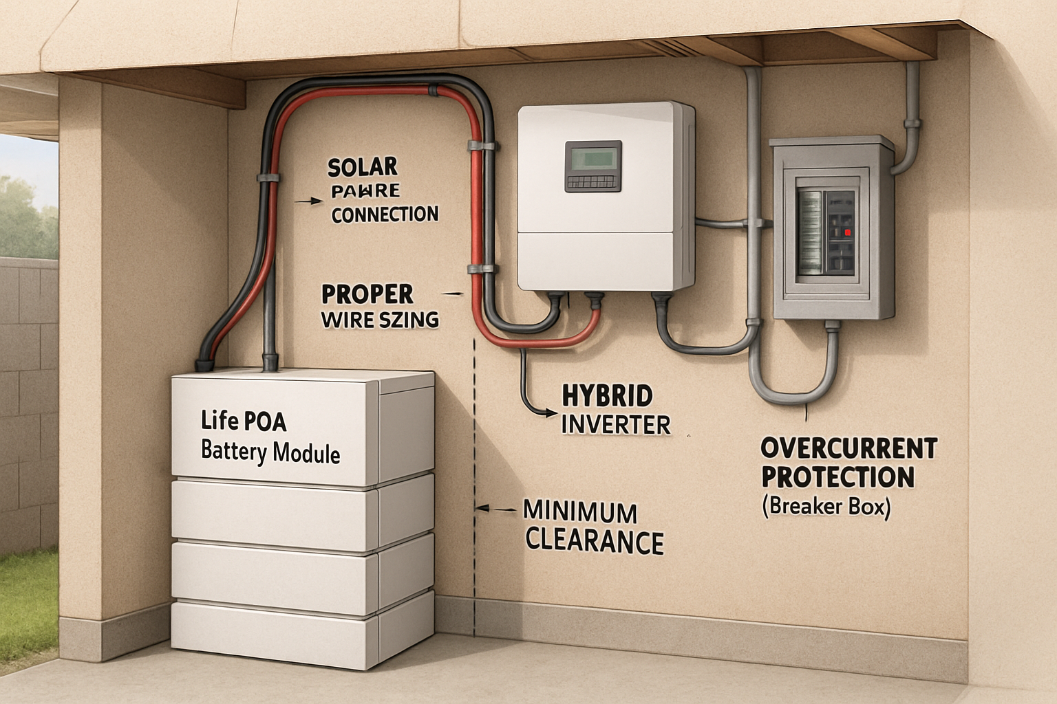 Fire-Safe Wiring and Spacing Blueprint for Residential ESS