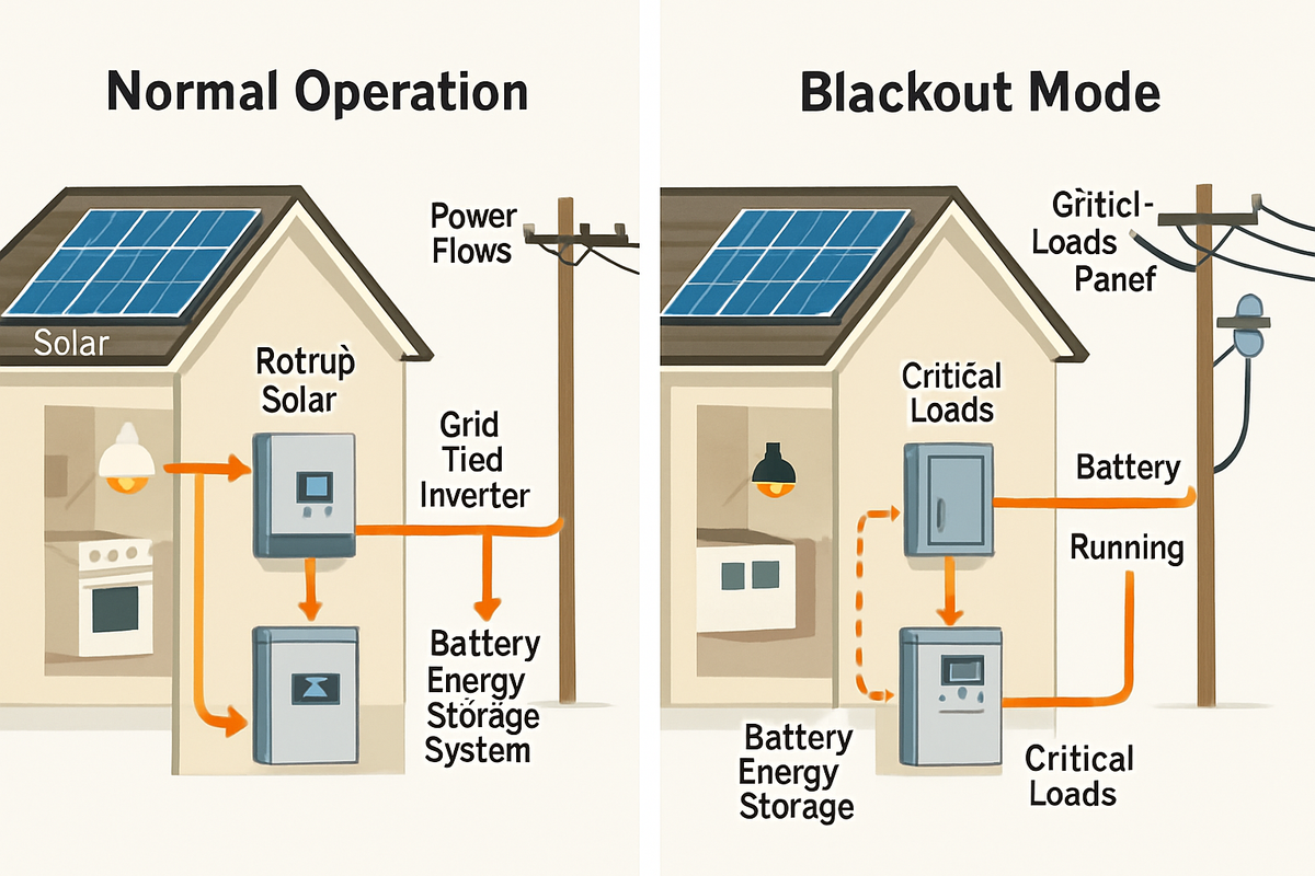 Why Solar Panels Shut Off in Blackouts: Anti-Islanding Safety