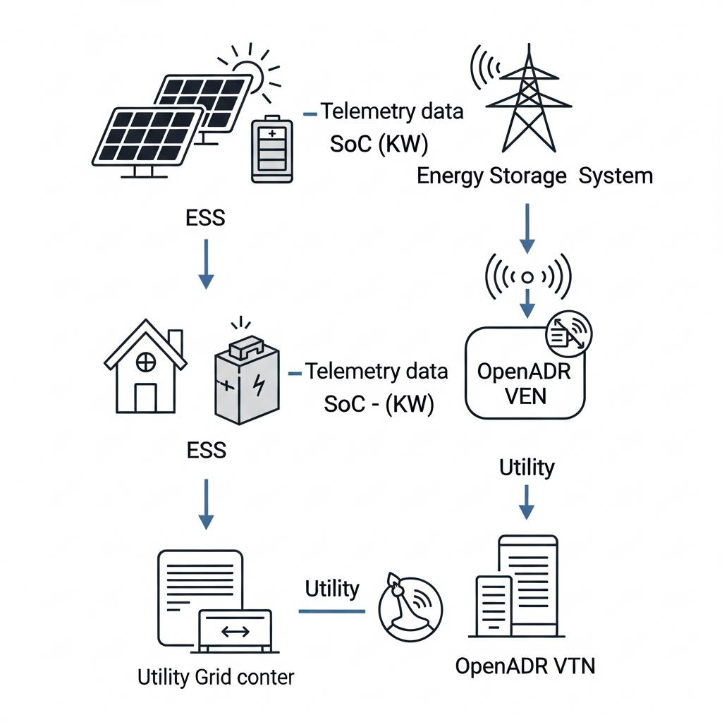 How to Map Solar + ESS Telemetry to OpenADR 2.0b Signals