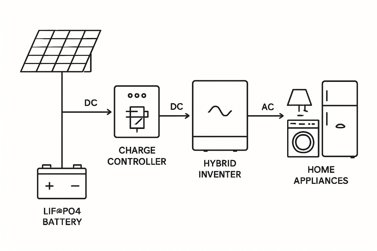 Unlock Higher Efficiency: A Guide to DC Coupled LiFePO4 Battery