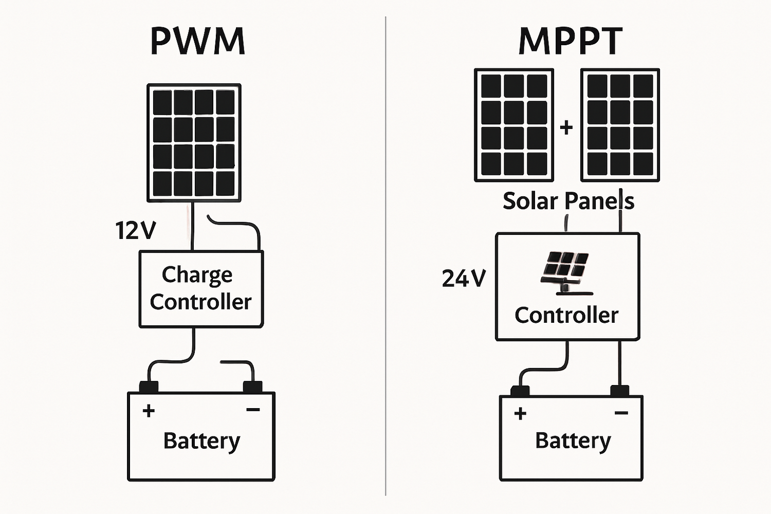 The Ultimate Guide to Sizing MPPT vs PWM Controllers