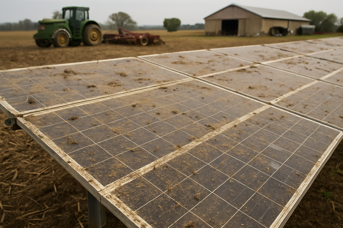 Farm Solar Cleaning Case Study: Increased Output | Anern