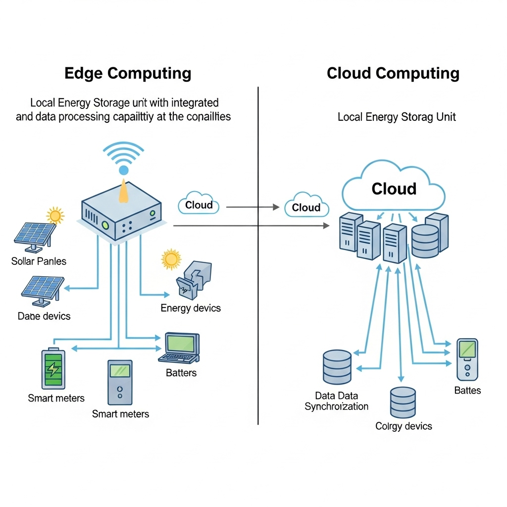 Edge vs Cloud Monitoring for ESS: Latency, Cost, Security