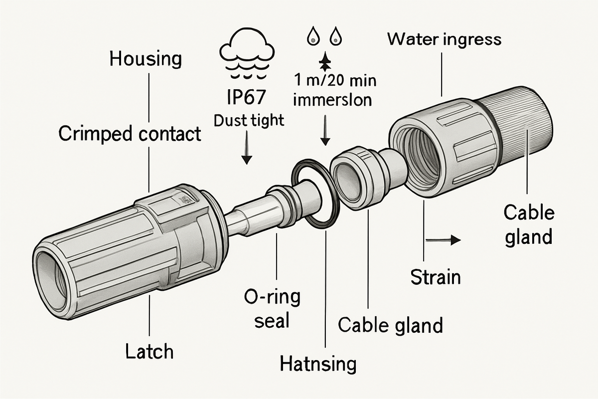 Myth vs Reality: IP67 Ratings on Portable PV Connectors
