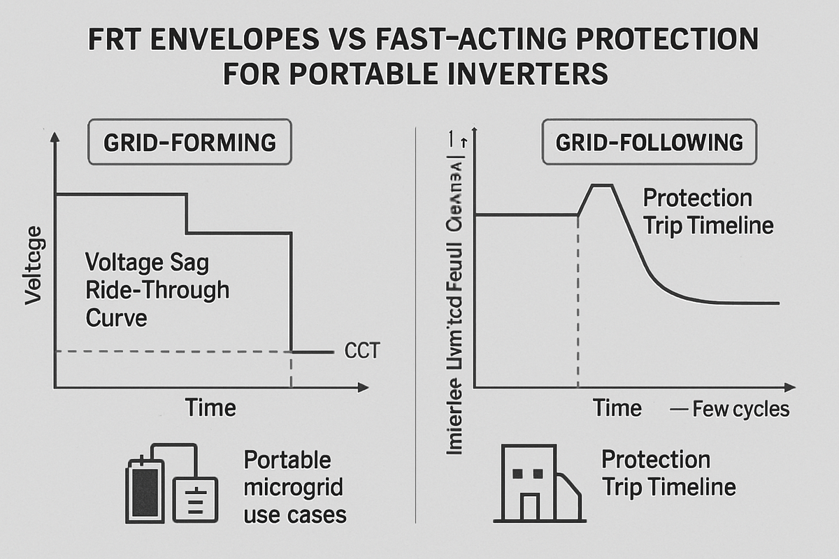 Q&A: Do portable inverters need FRT or just faster protection?