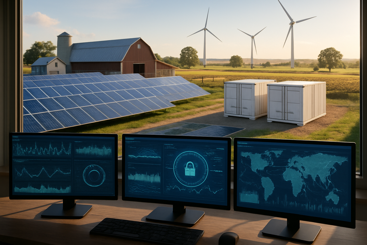 Remote Solar Microgrid Zero-Trust Remote Access for Farm Microgrids: Case Study - Anern