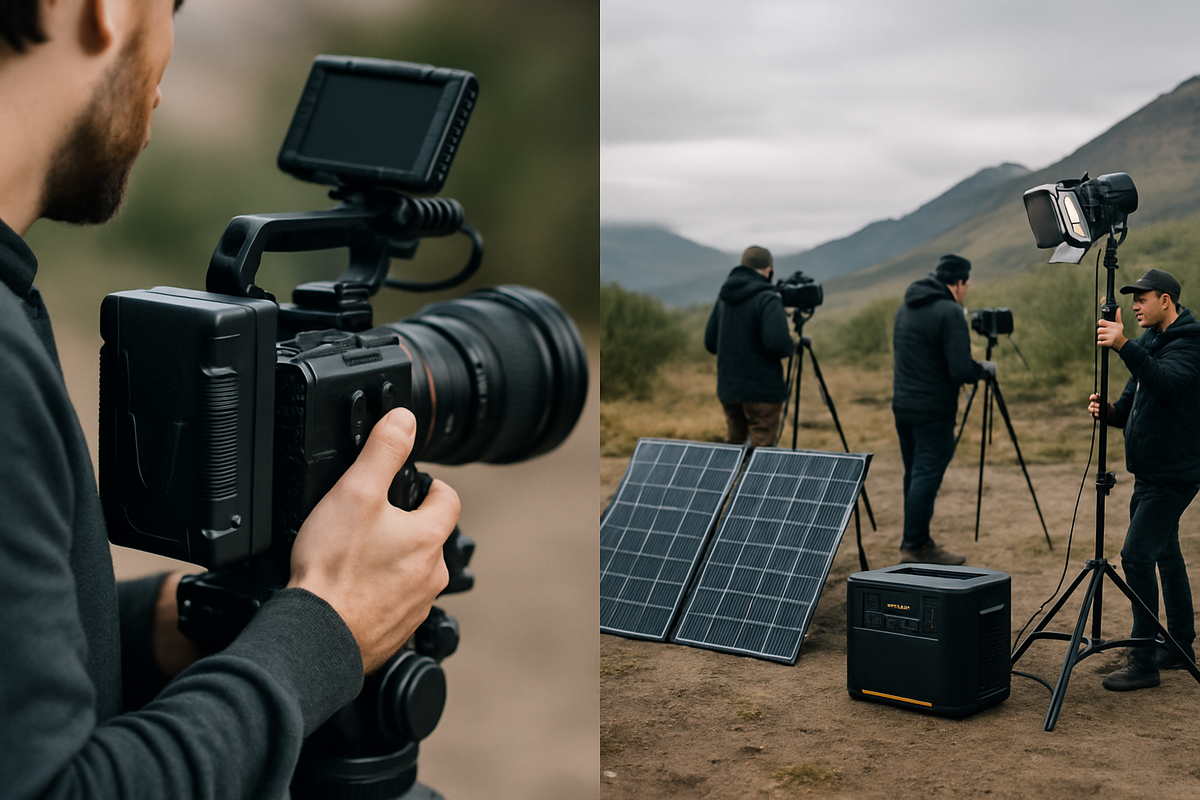 V-Mount vs Portable Solar Generators: Which Feeds Your Rig?