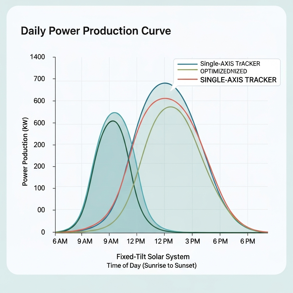 Fixed-Tilt vs Single-Axis Trackers: Yield, Risk, OPEX
