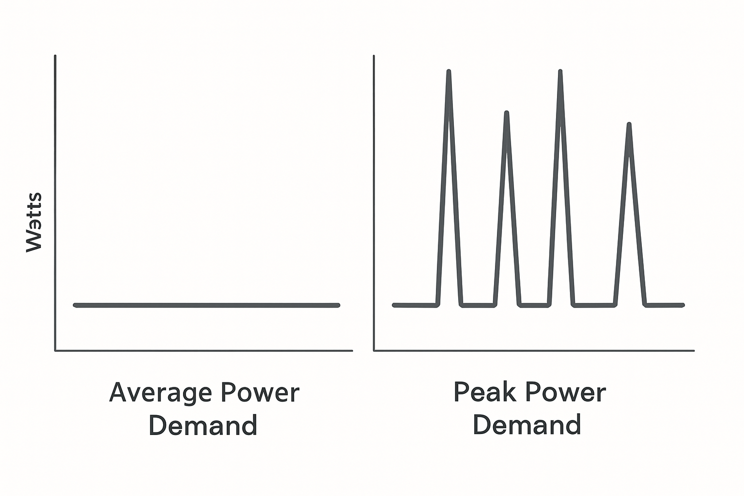 Peak vs Average Power Demand