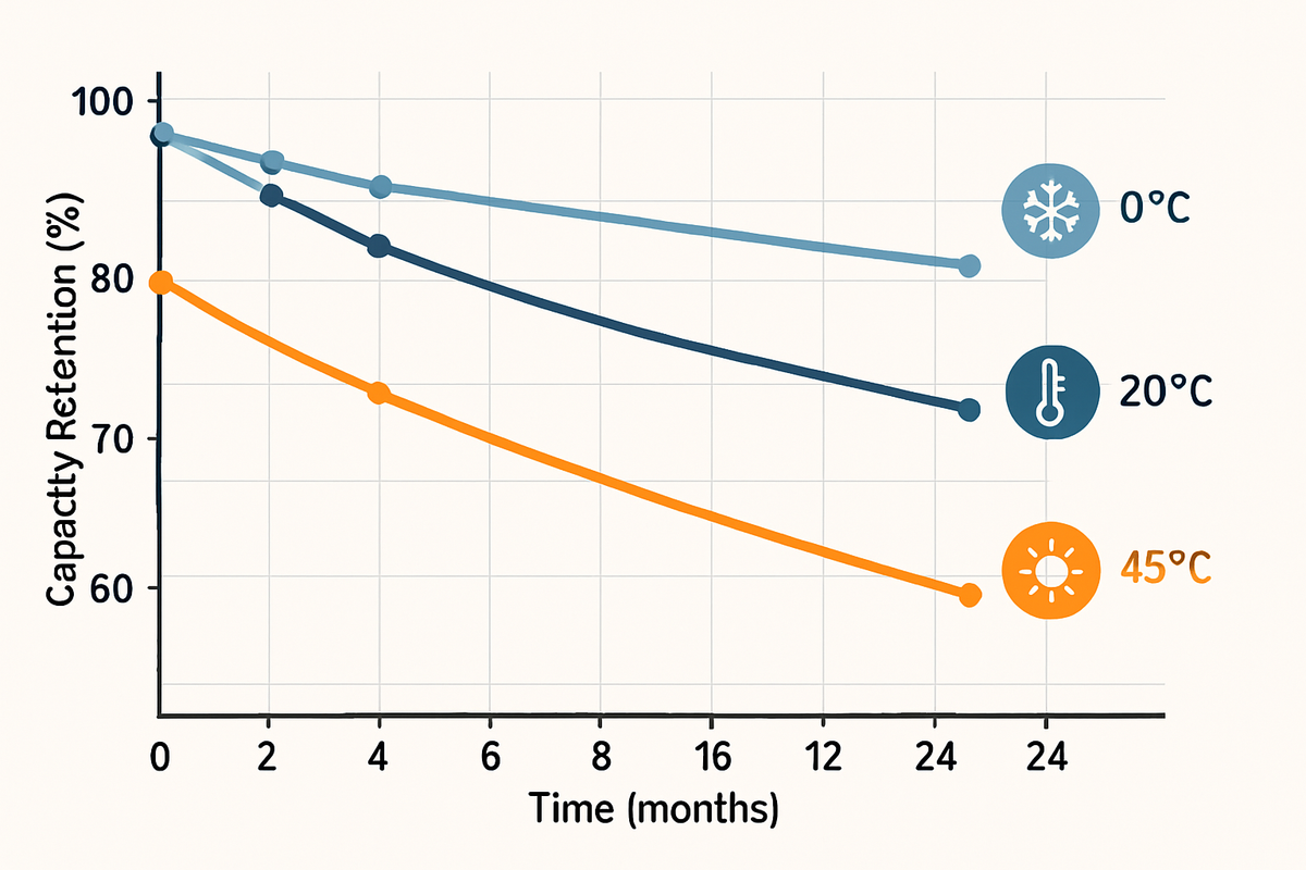 Does Temperature Damage LiFePO4 Batteries in Long Storage?