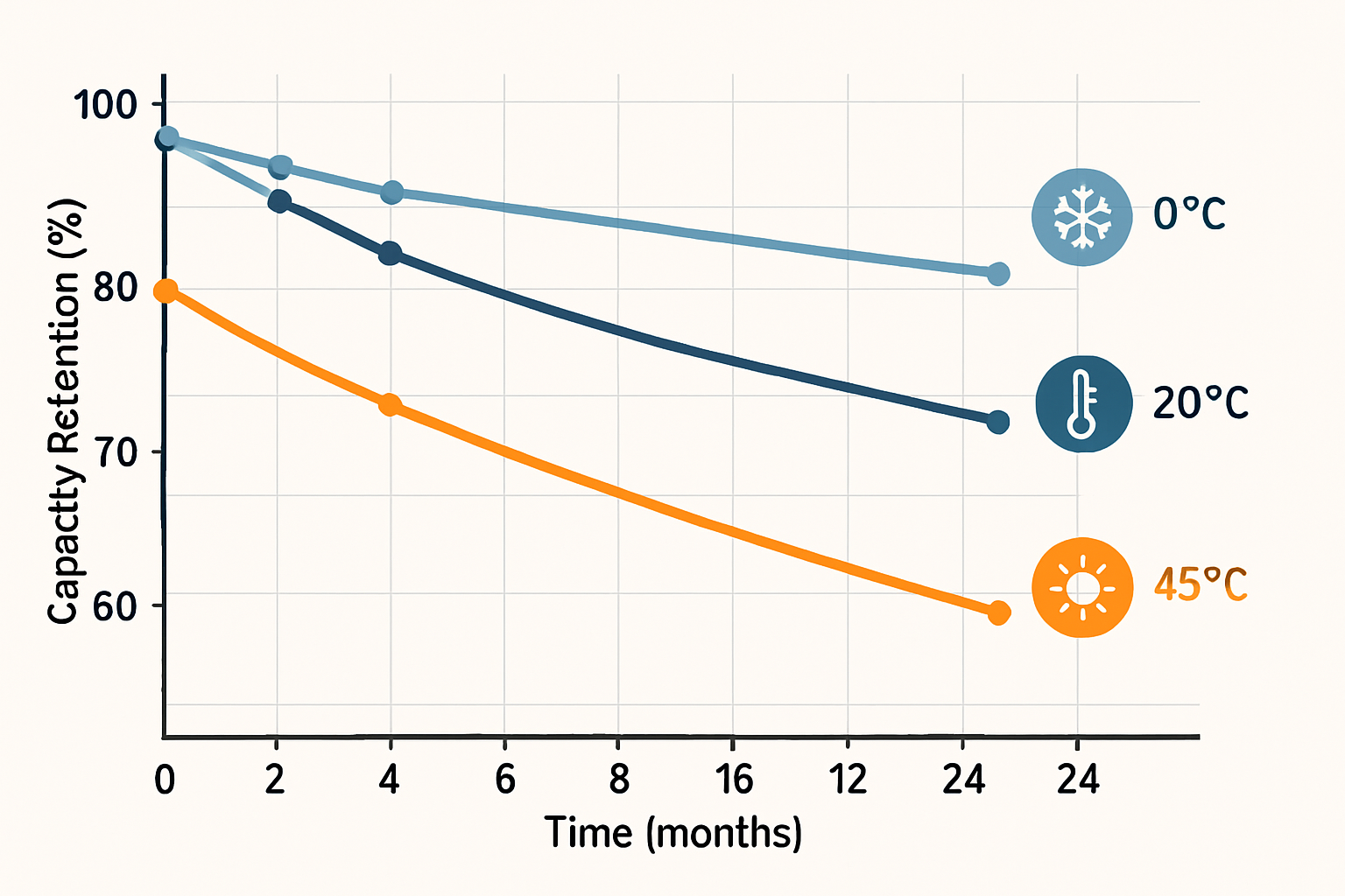 Does Temperature Damage LiFePO4 Batteries in Long Storage?
