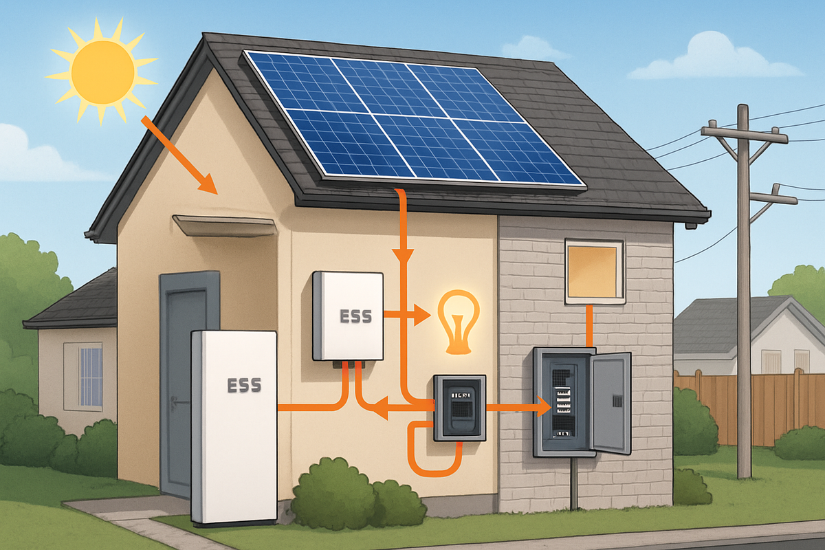 Battery storage and solar: does ESS shorten payback time?