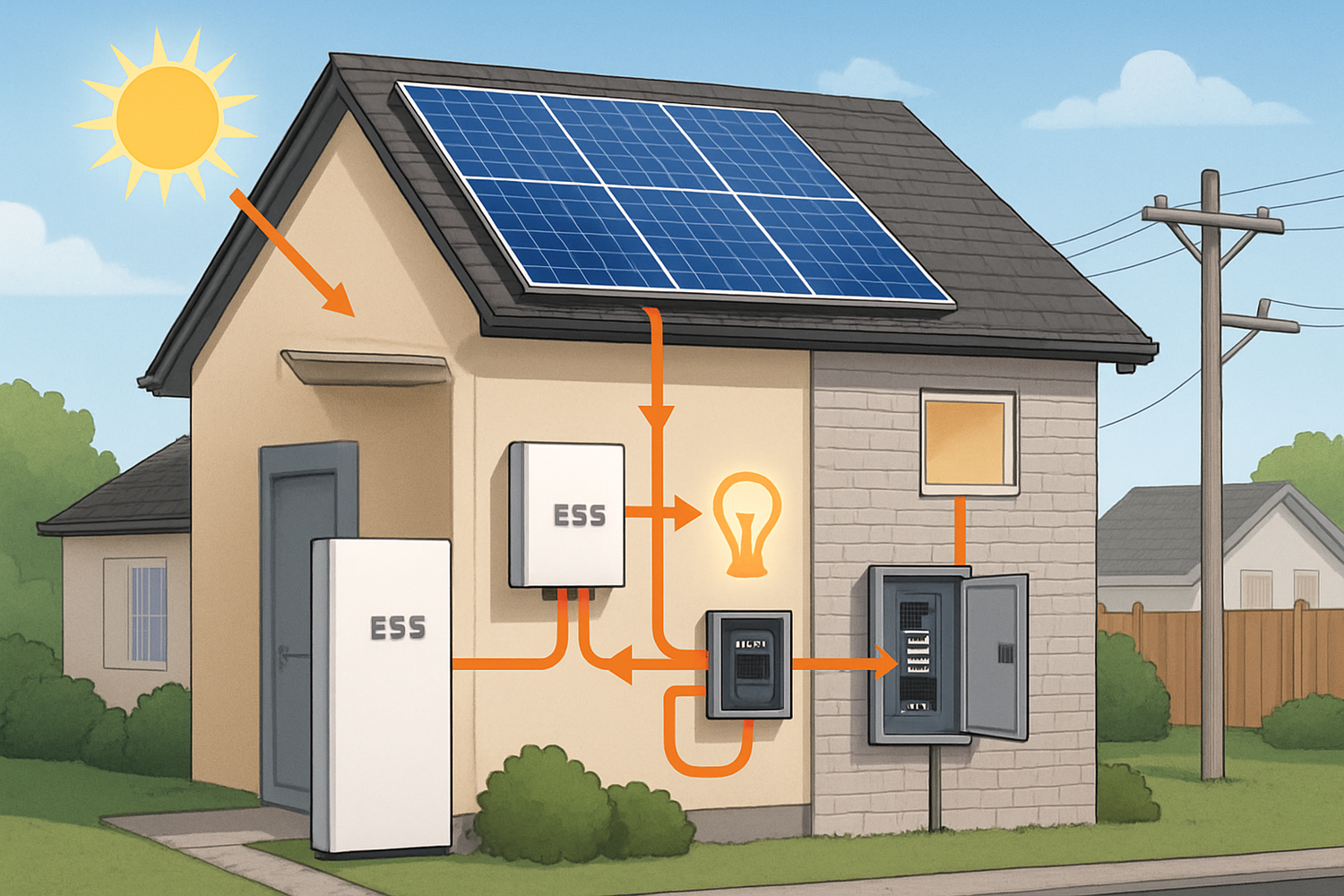 Battery storage and solar: does ESS shorten payback time?