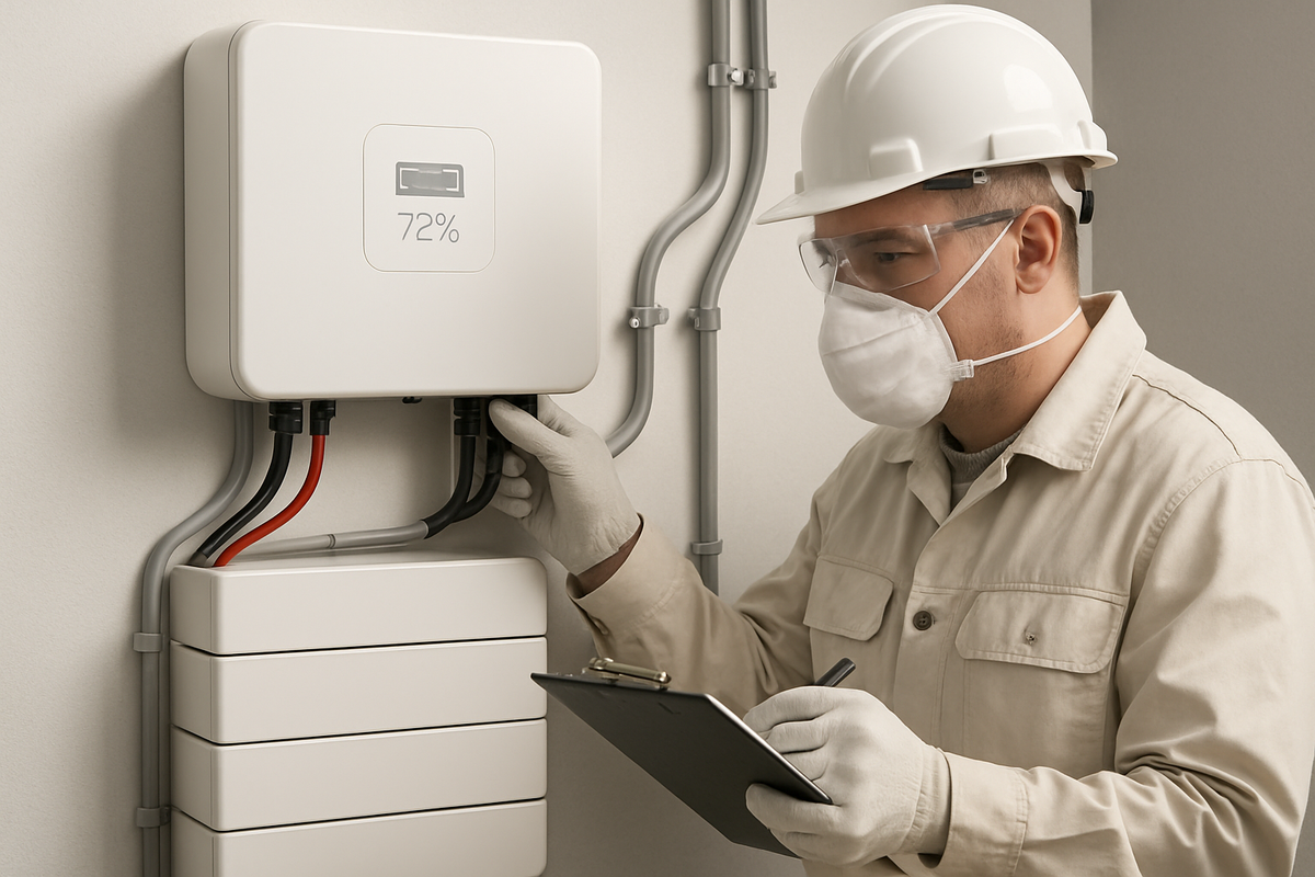 9 Safety Checks Before Commissioning Your Home Battery System