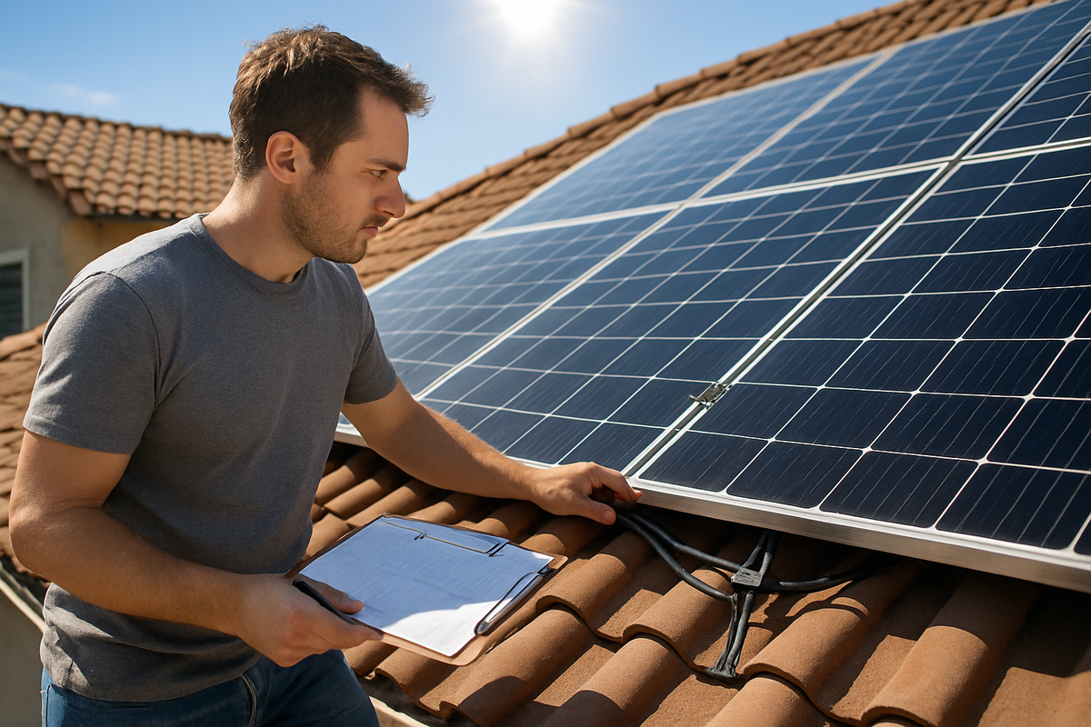 12-Point Solar Installation Checklist for Day One - Anern