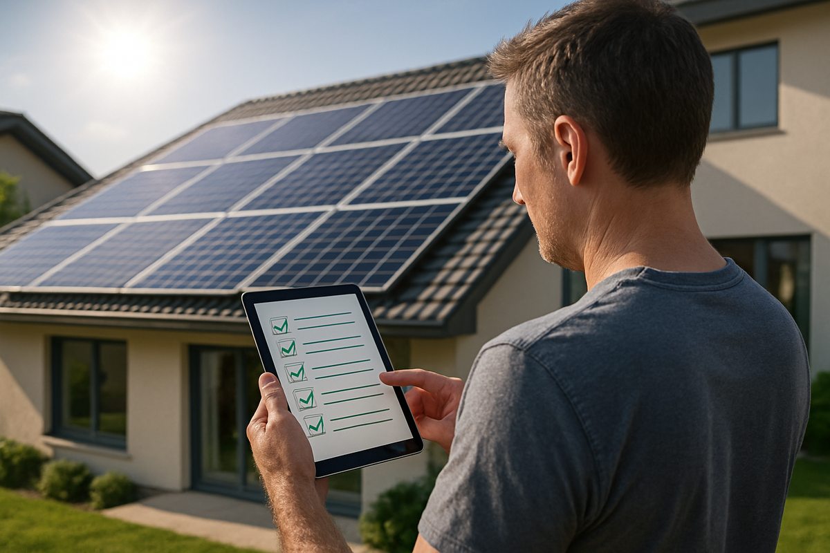 Solar & Battery Post-Install Checklist for Homeowners - Anern
