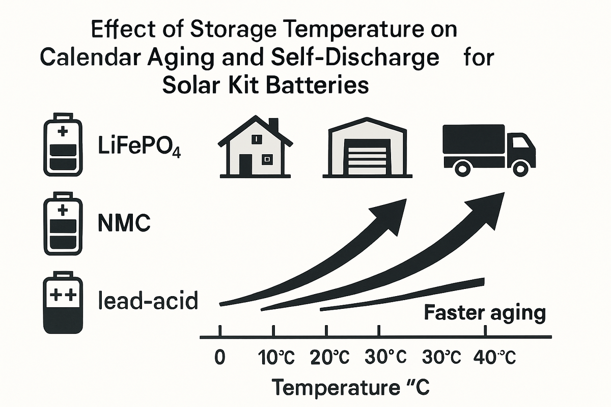 Prevent Calendar Aging: Smart Storage Temps for Solar Kits