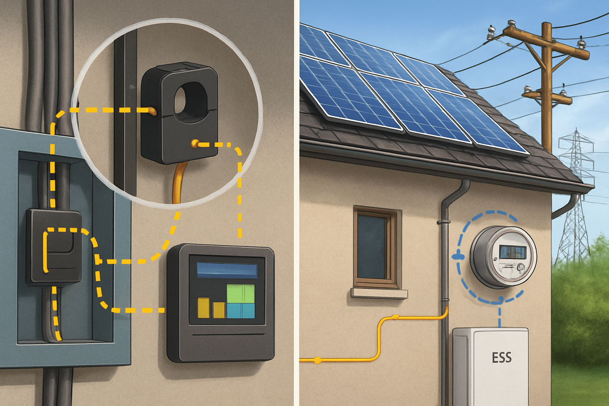 CT Clamps vs Smart Meters for Usage Tracking with ESS