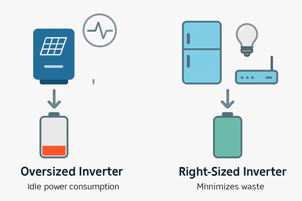 Sizing Your Solar Inverter for Optimal Battery Runtime
