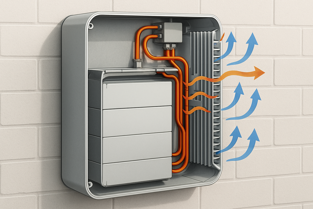 Active vs. Passive Cooling for Your Home Battery Storage System