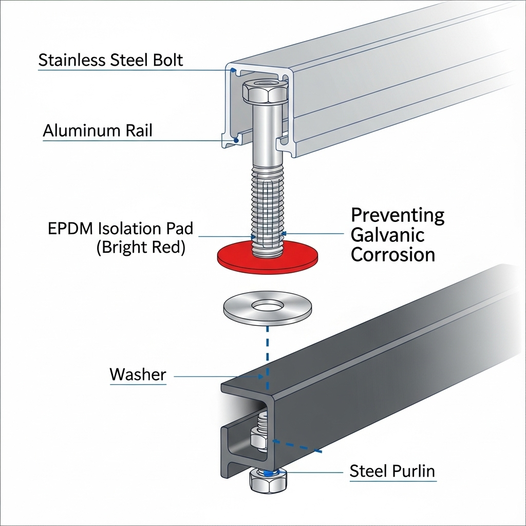 Solar Racking: Isolators, Drainage & Fastener Strategy - Anern