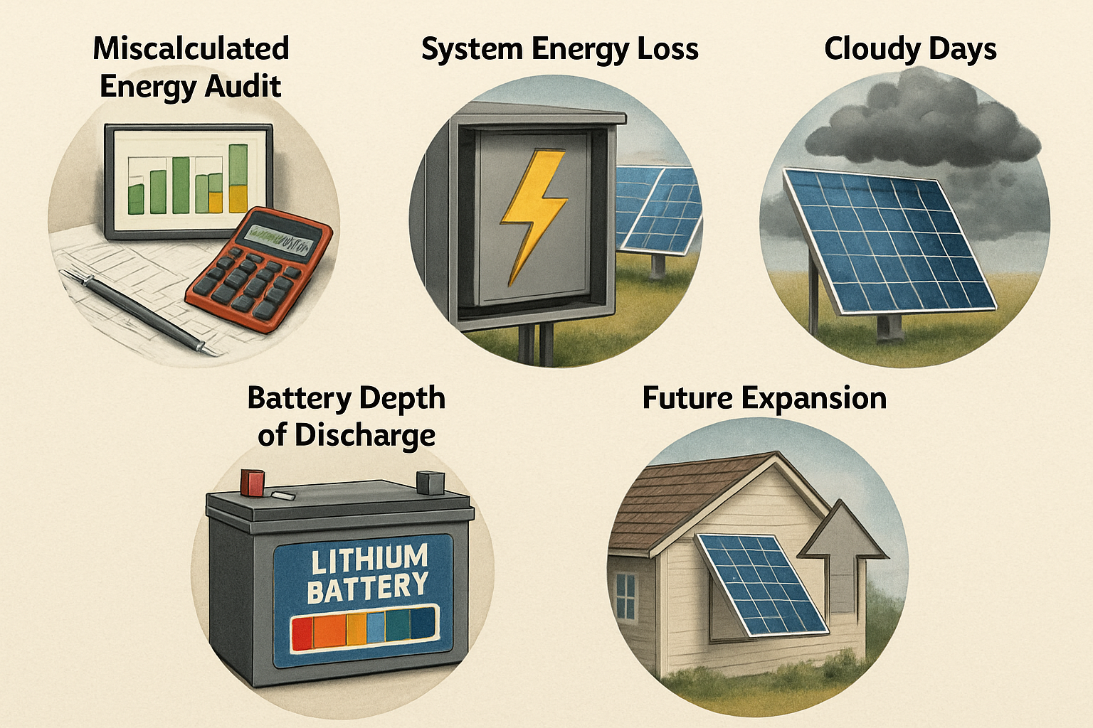 5 Common Mistakes in Sizing Your Lithium Battery Storage
