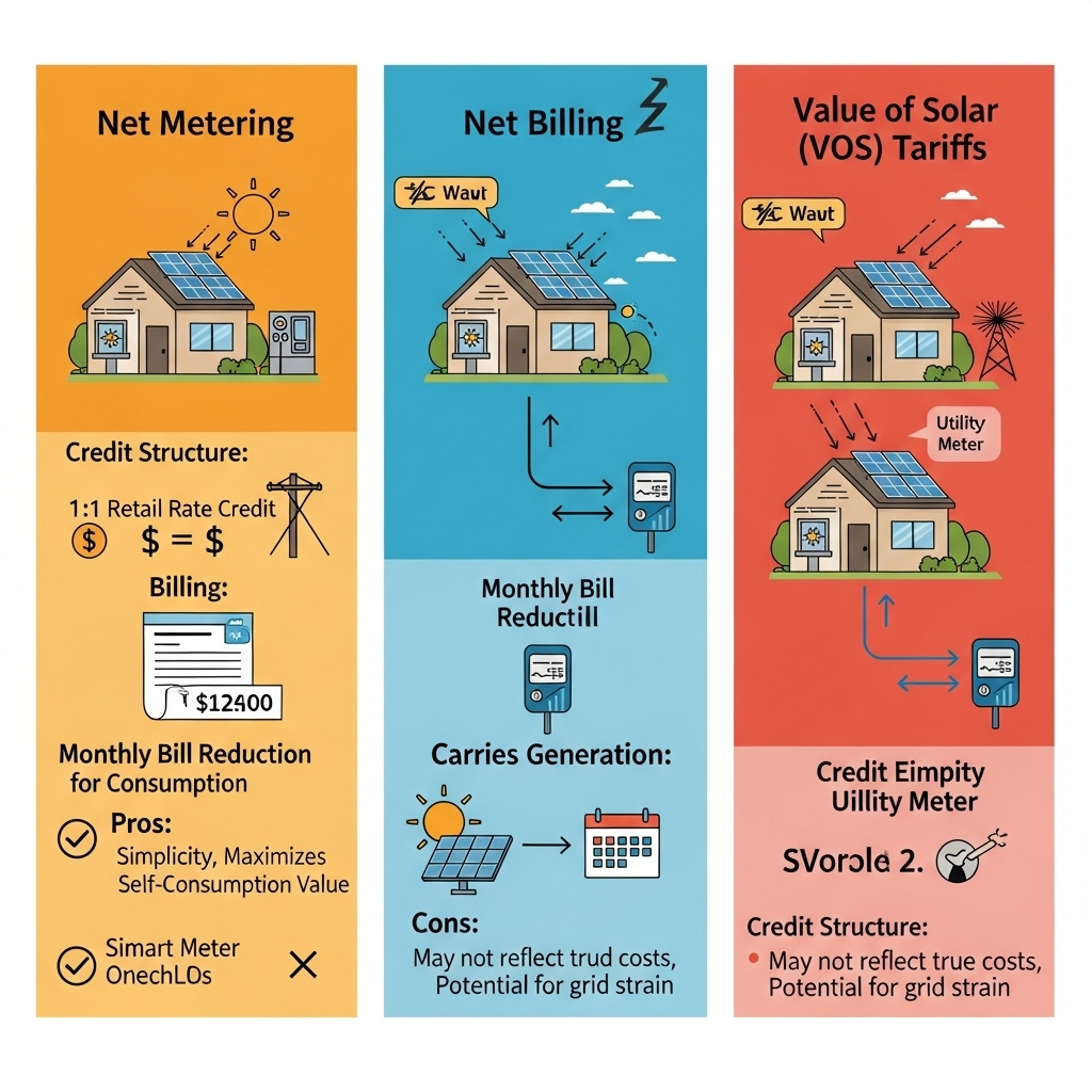 2025 Outlook: Net Billing and VOS Tariffs Across Key Markets