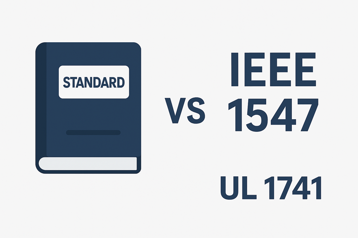 UL 1741 vs IEEE 1547: which listing matters for your inverter?