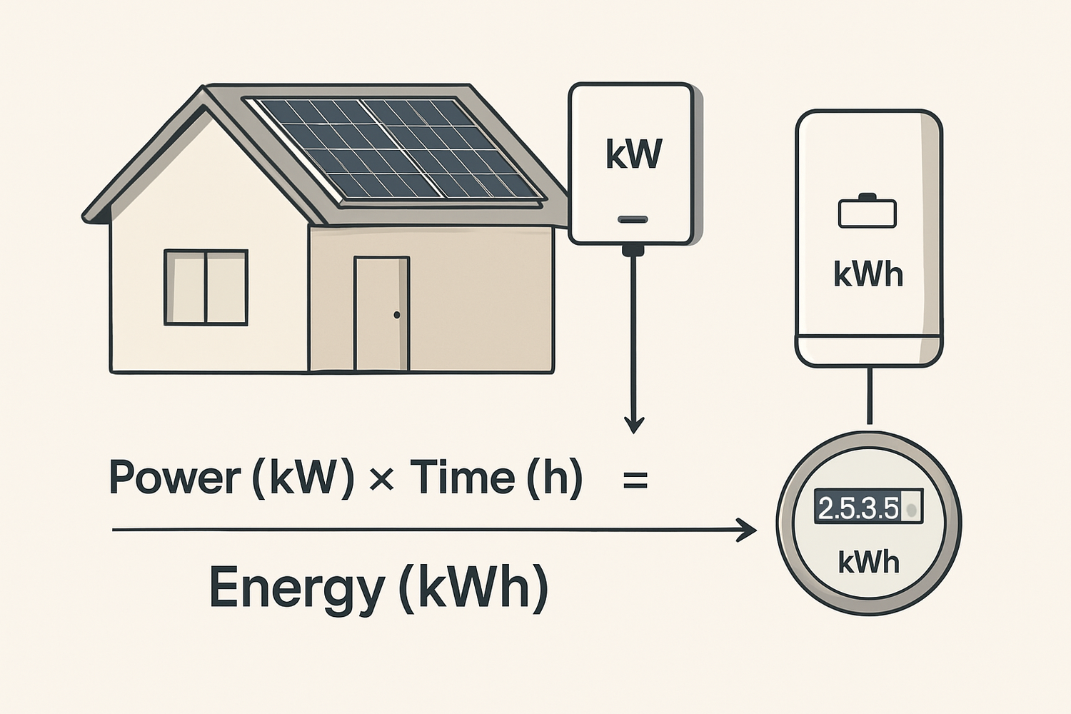 Myth vs Reality: kW vs kWh and Why It Matters for Homes