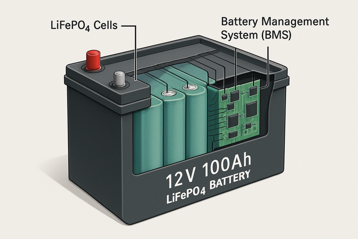 What Is the Real-World Lifespan of a 12V 100Ah LiFePO4 Battery?